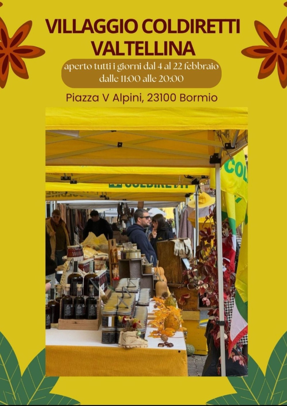 Immagine Evento Villaggio Coldiretti Valtellina | Calendario Valtellinese