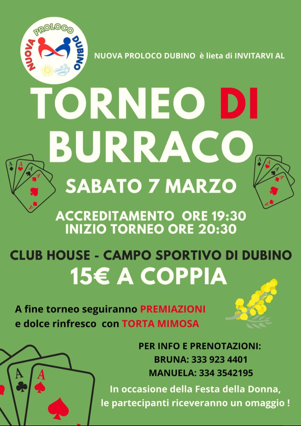 Immagine Evento Burraco tournament | Calendario Valtellinese