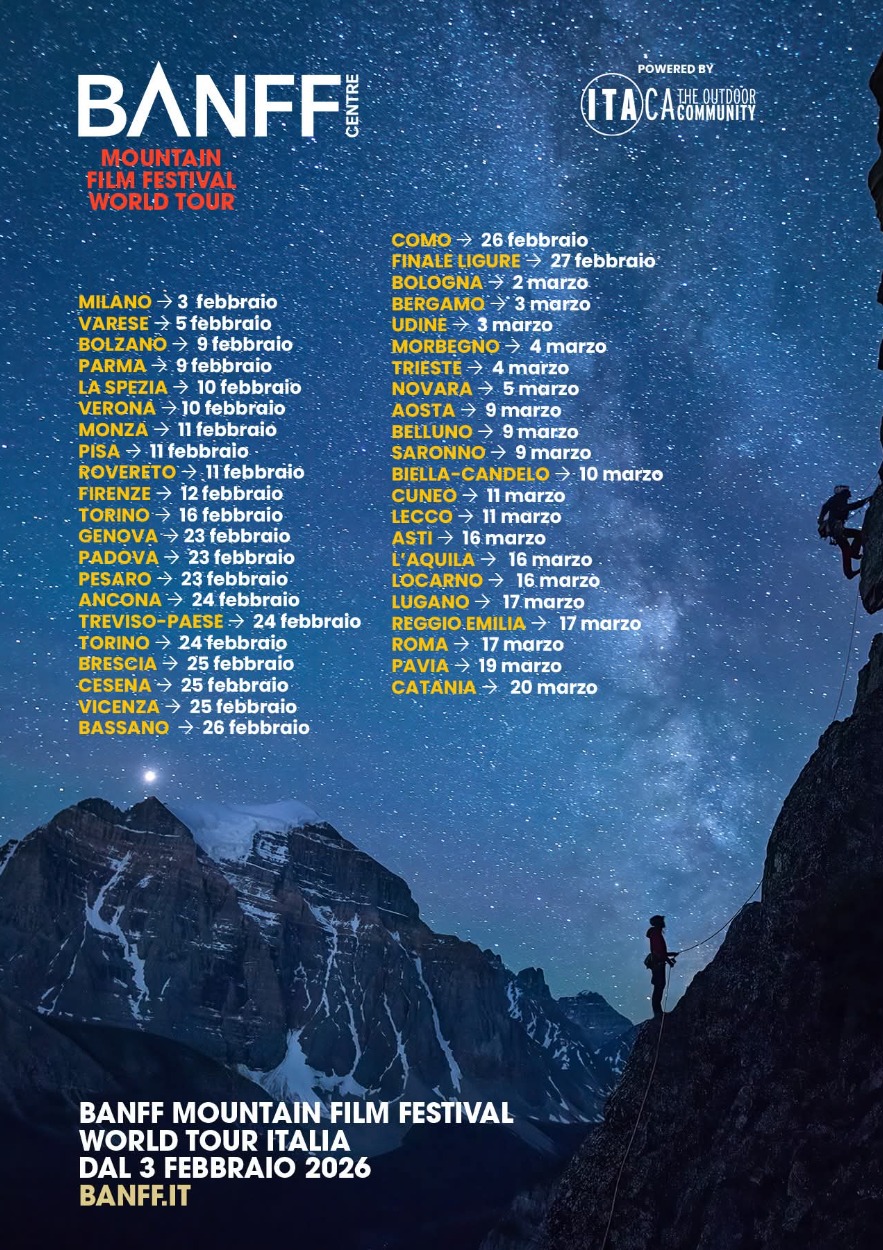 Immagine Evento Banff Mountain Film Festival | Calendario Valtellinese