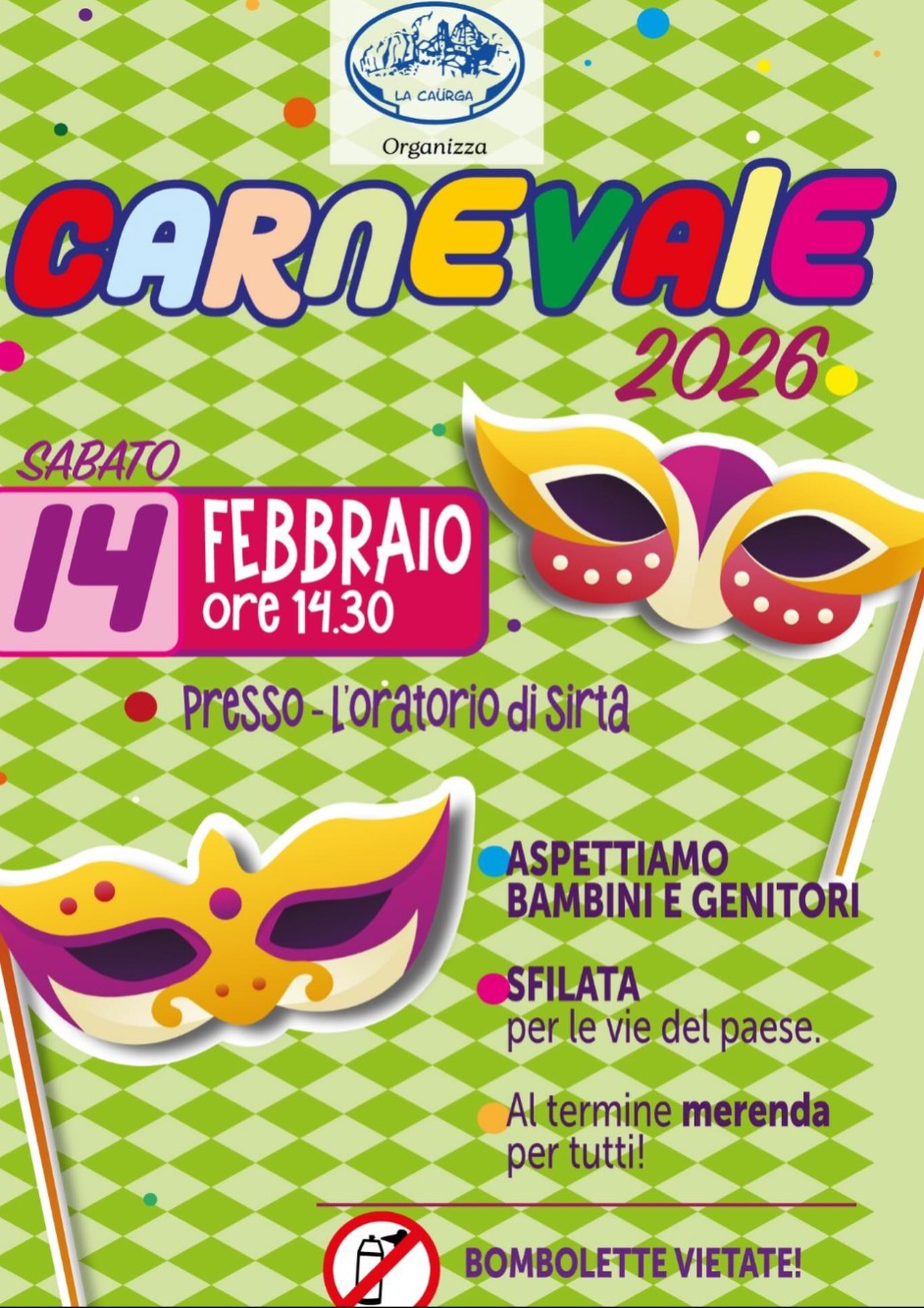 Immagine Evento Carnival in Forcola | Calendario Valtellinese