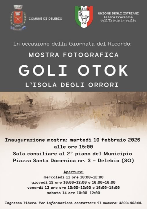 Immagine Evento Photographic exhibition Goli Otok the Island of Horrors | Calendario Valtellinese