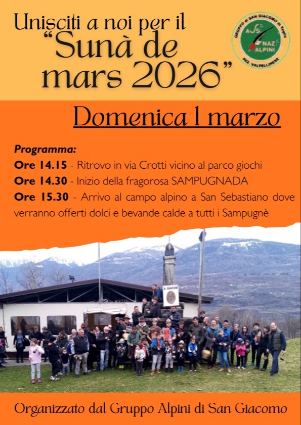Immagine Evento Sunà de Mars a Teglio | Calendario Valtellinese