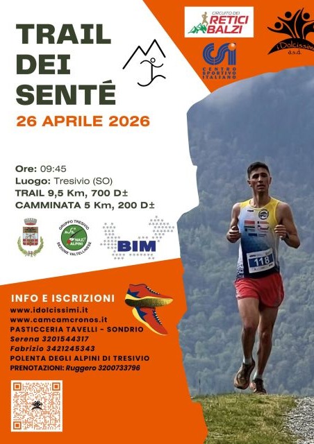 Immagine Evento Trail dei senté | Calendario Valtellinese