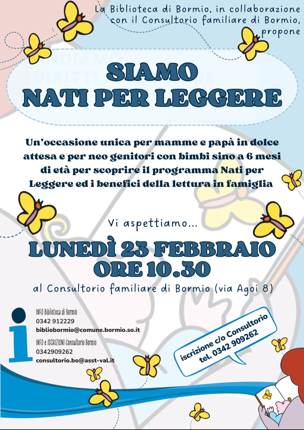 Immagine Evento Siamo nati per leggere | Calendario Valtellinese