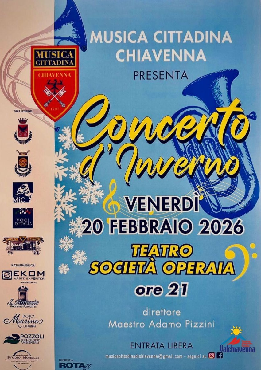 Immagine Evento Concerto d'inverno | Calendario Valtellinese