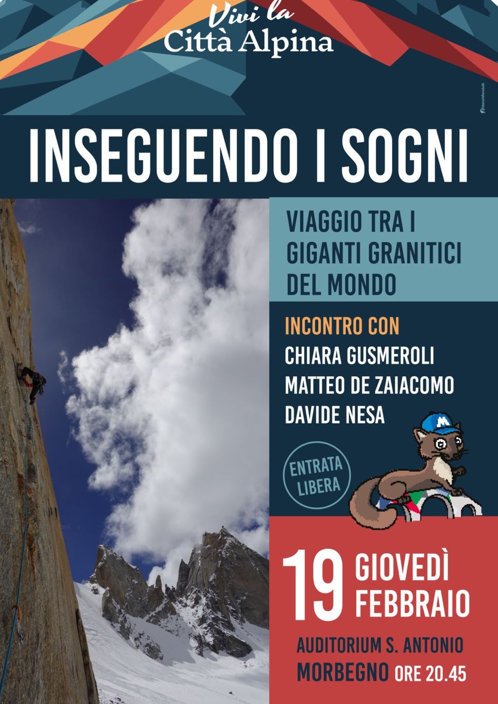 Immagine Evento Inseguendo i sogni | Calendario Valtellinese