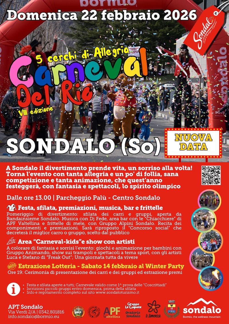 Immagine Evento Carneval del Rio | Calendario Valtellinese