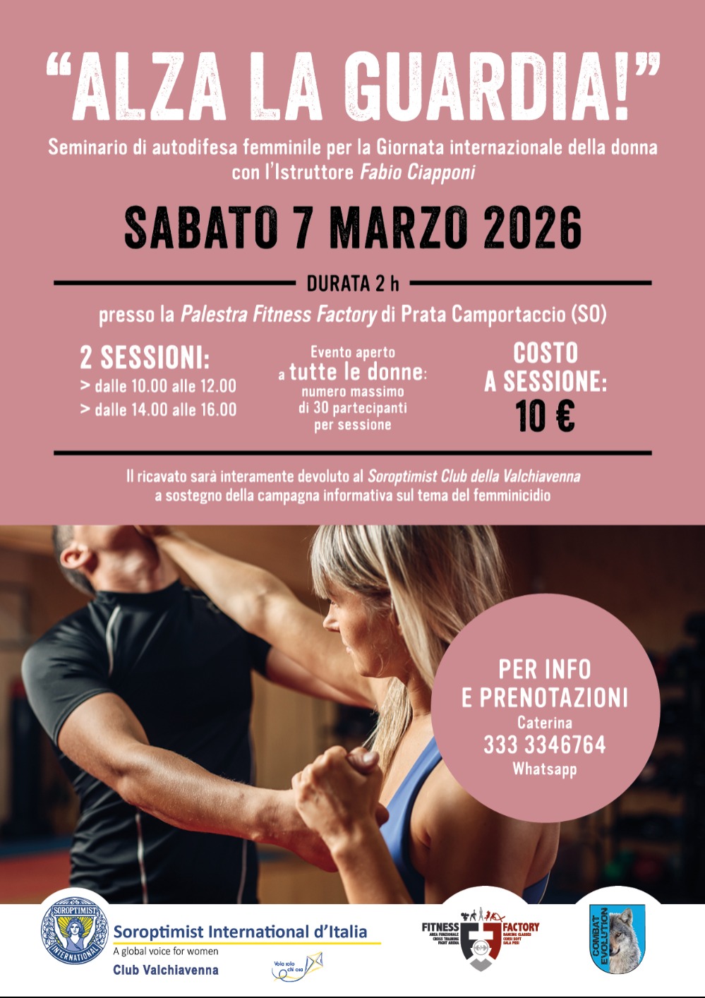 Immagine Evento Alza la guardia! | Calendario Valtellinese