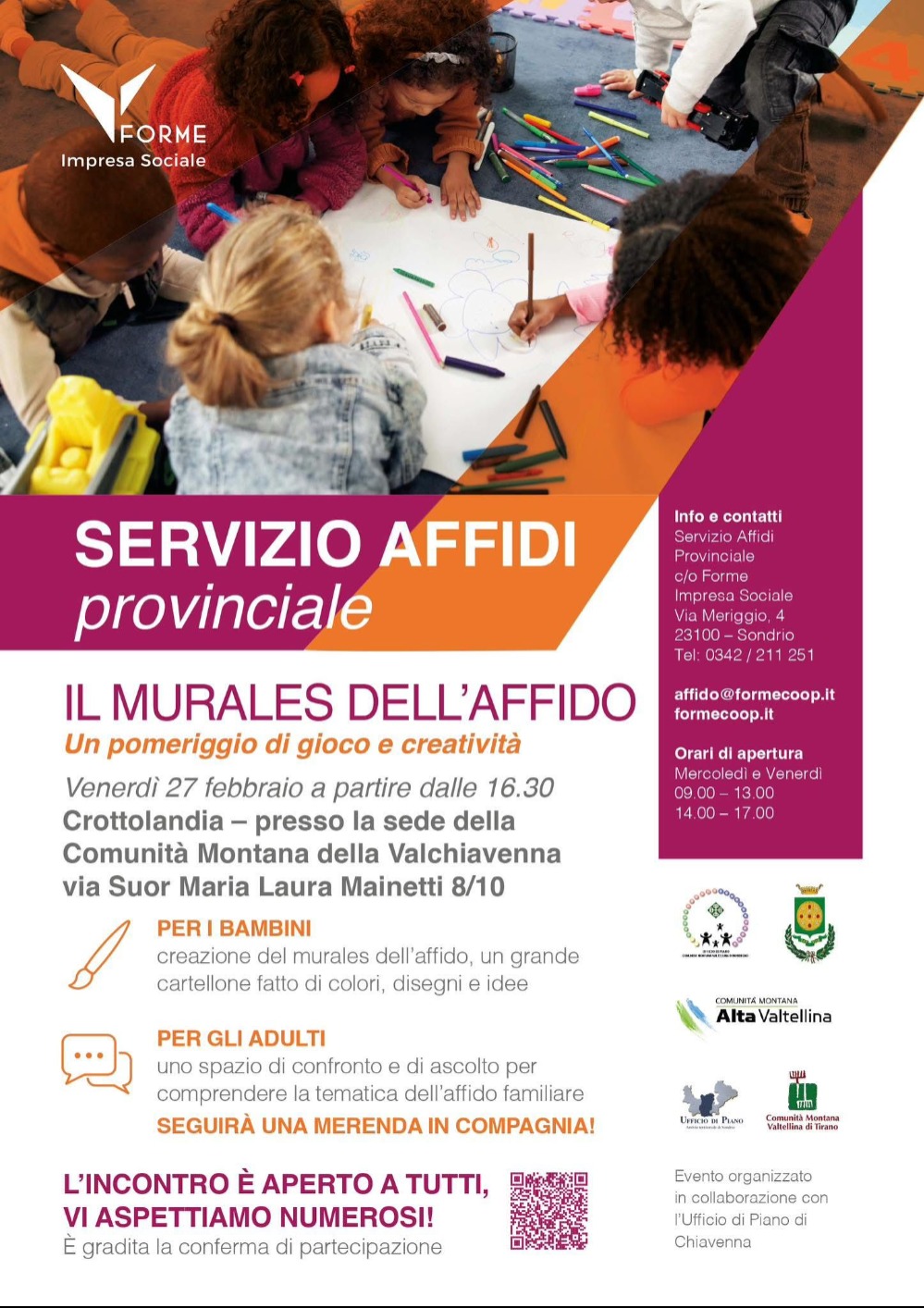 Immagine Evento Il Murales dell’Affido | Calendario Valtellinese