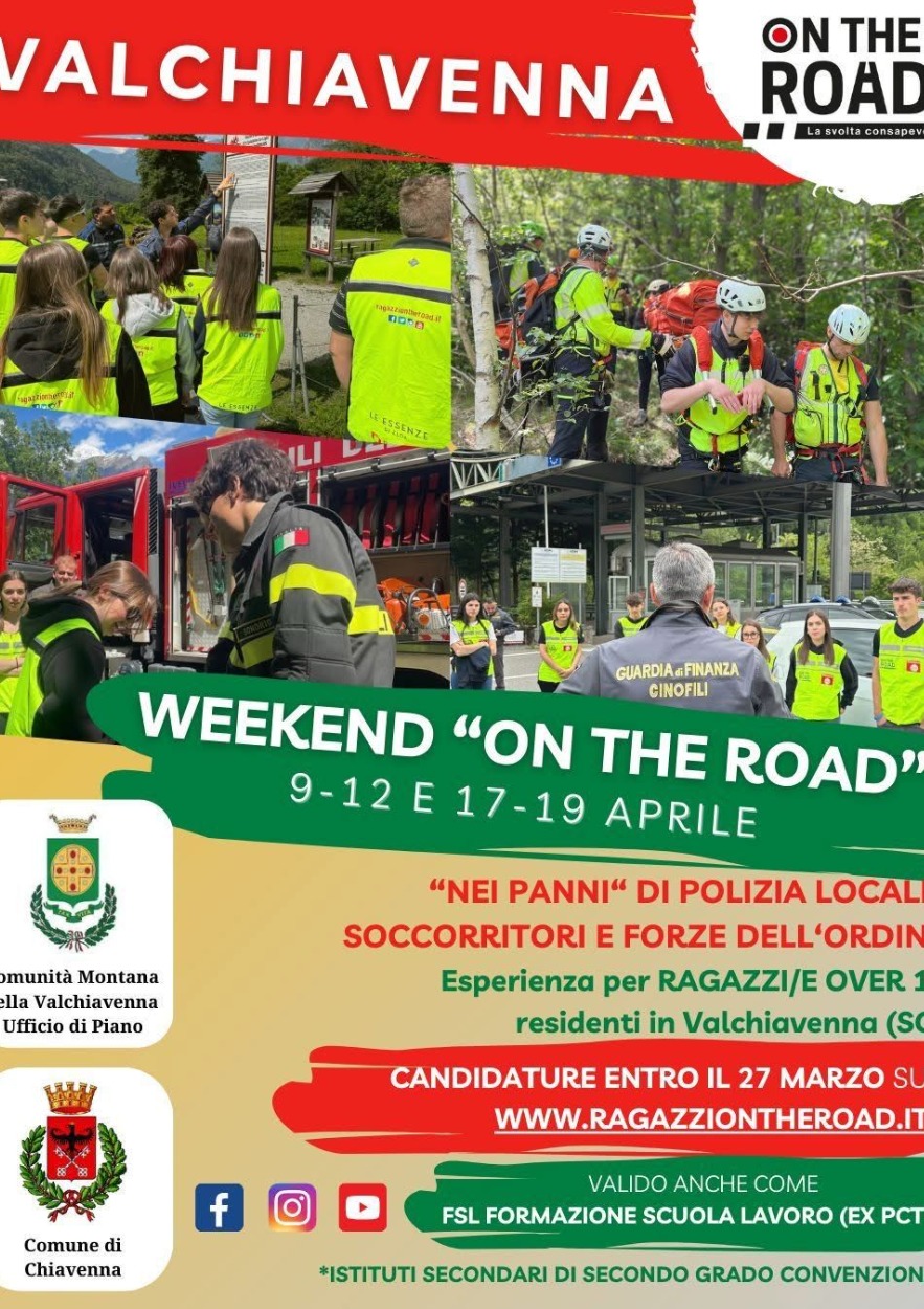 Immagine Evento Weekend “On the Road” | Calendario Valtellinese