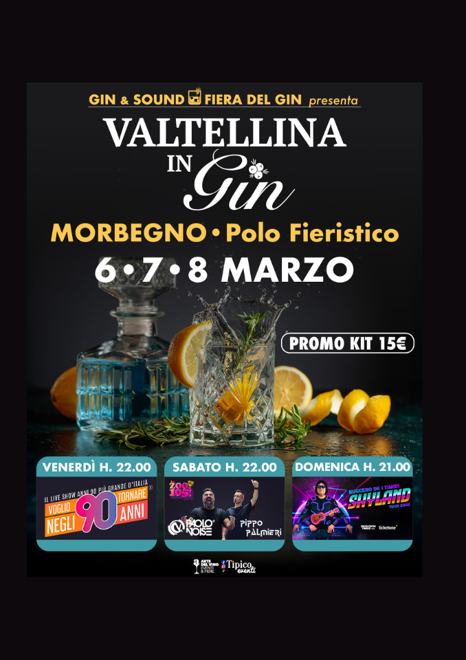 Immagine Evento Valtellina in Gin | Calendario Valtellinese