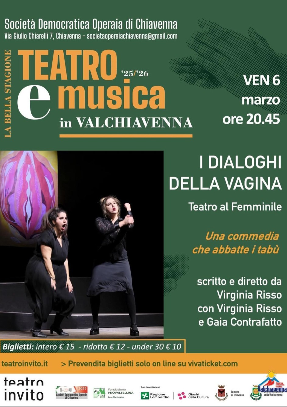 Immagine Evento Teatro e Musica in Valchiavenna | Calendario Valtellinese