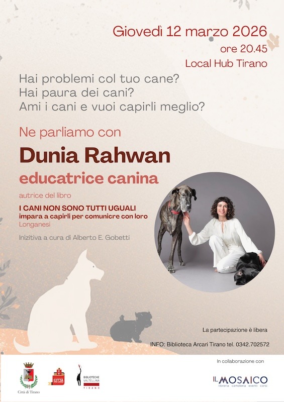 Immagine Evento Incontro con Dunia Rahwan | Calendario Valtellinese