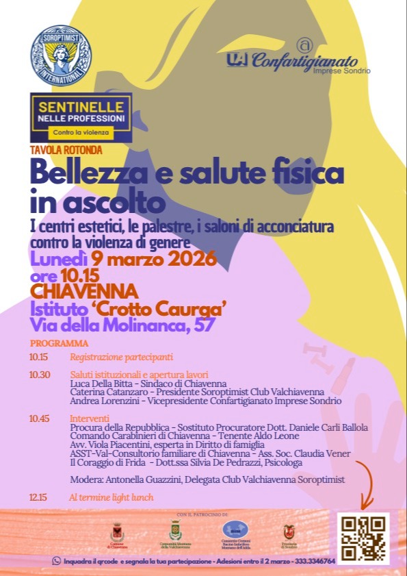 Immagine Evento Bellezza e salute fisica in ascolto | Calendario Valtellinese