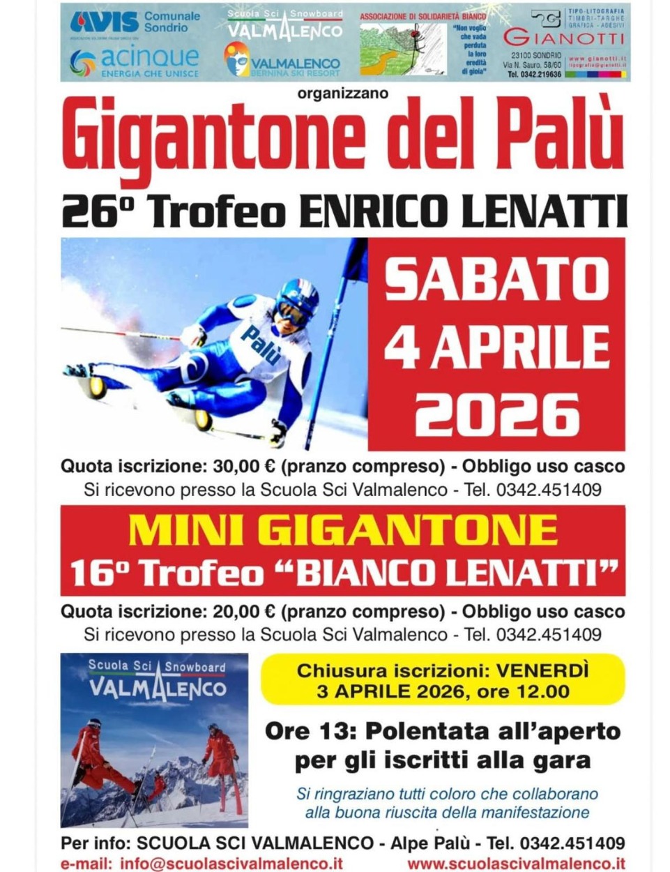 Immagine Evento Gigantone del Palù | Calendario Valtellinese
