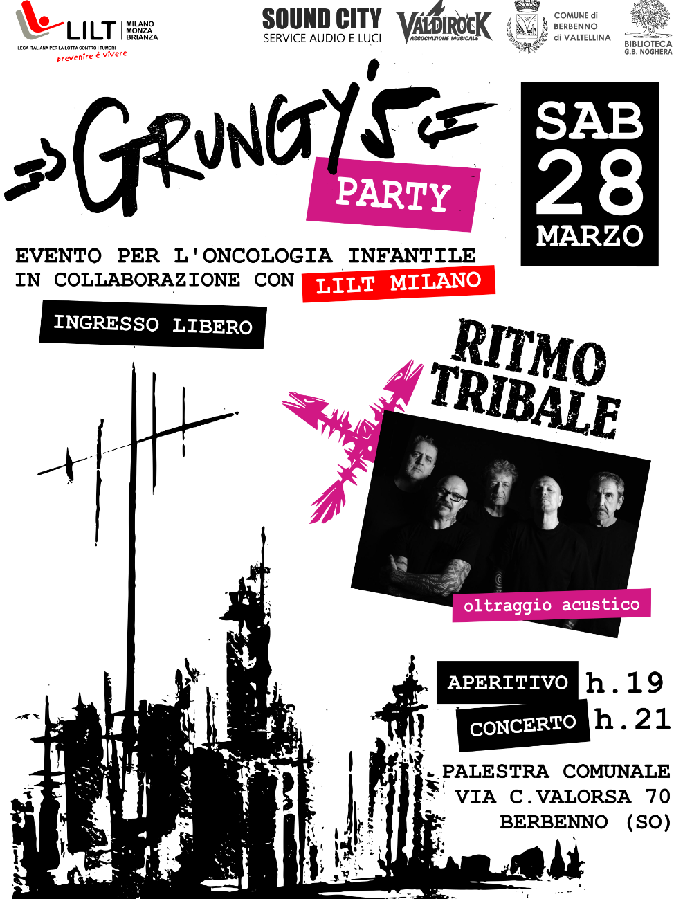 Immagine Evento Grungy’s Party | Calendario Valtellinese
