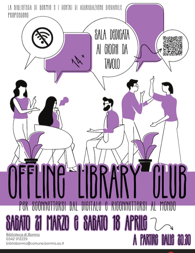 Immagine Evento Offline Library Club | Calendario Valtellinese