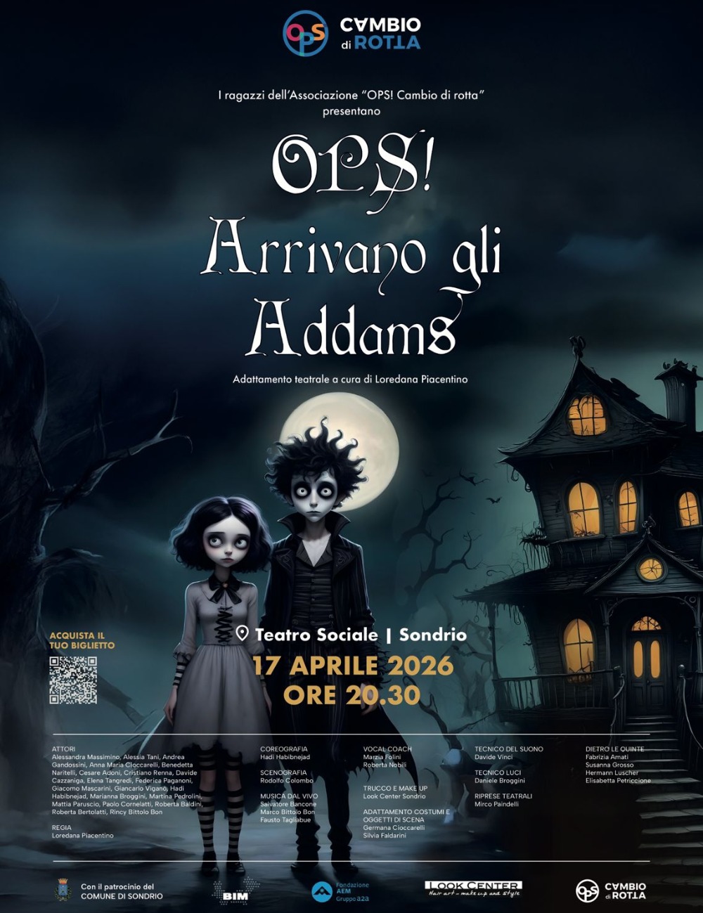 Immagine Evento Ops! Arrivano gli Addams | Calendario Valtellinese