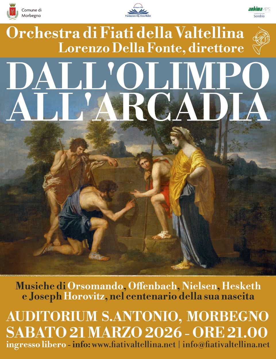 Immagine Evento Dall’Olimpo all’Arcadia | Calendario Valtellinese