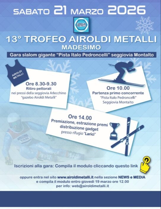 Immagine Evento Trofeo Airoldi Metalli | Calendario Valtellinese