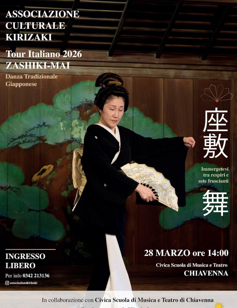 Immagine Evento Zashiki-mai – Performance & Workshop | Calendario Valtellinese