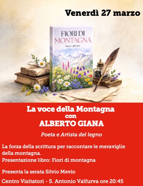 Immagine Evento La voce della Montagna con Alberto Giana | Calendario Valtellinese
