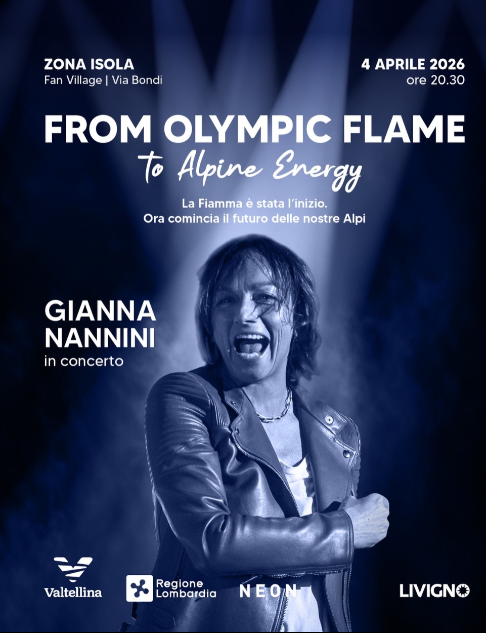 Immagine Evento Gianna Nannini in concerto | Calendario Valtellinese