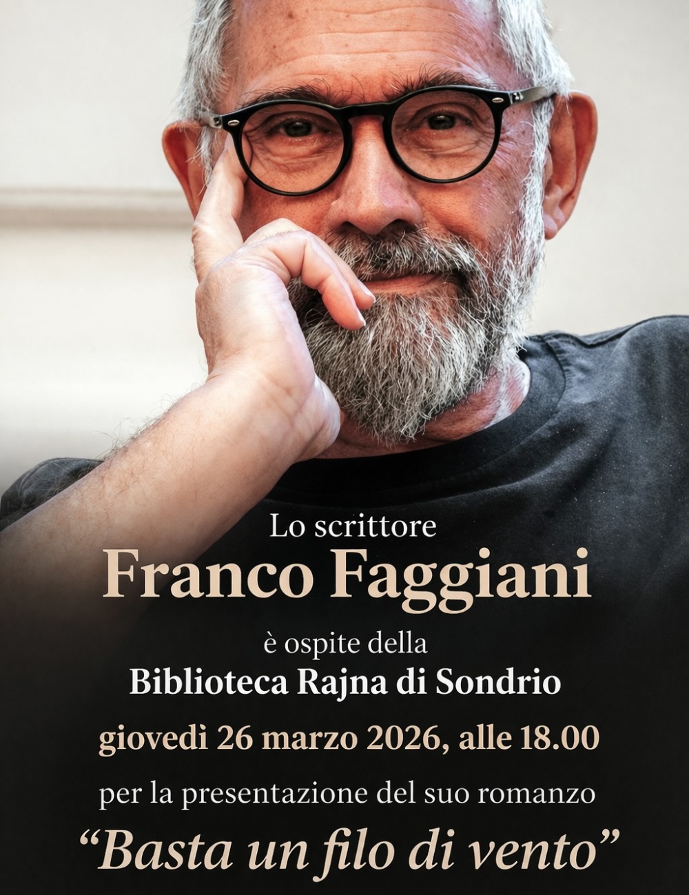 Immagine Evento Presentazione libro "Basta un filo di vento" | Calendario Valtellinese