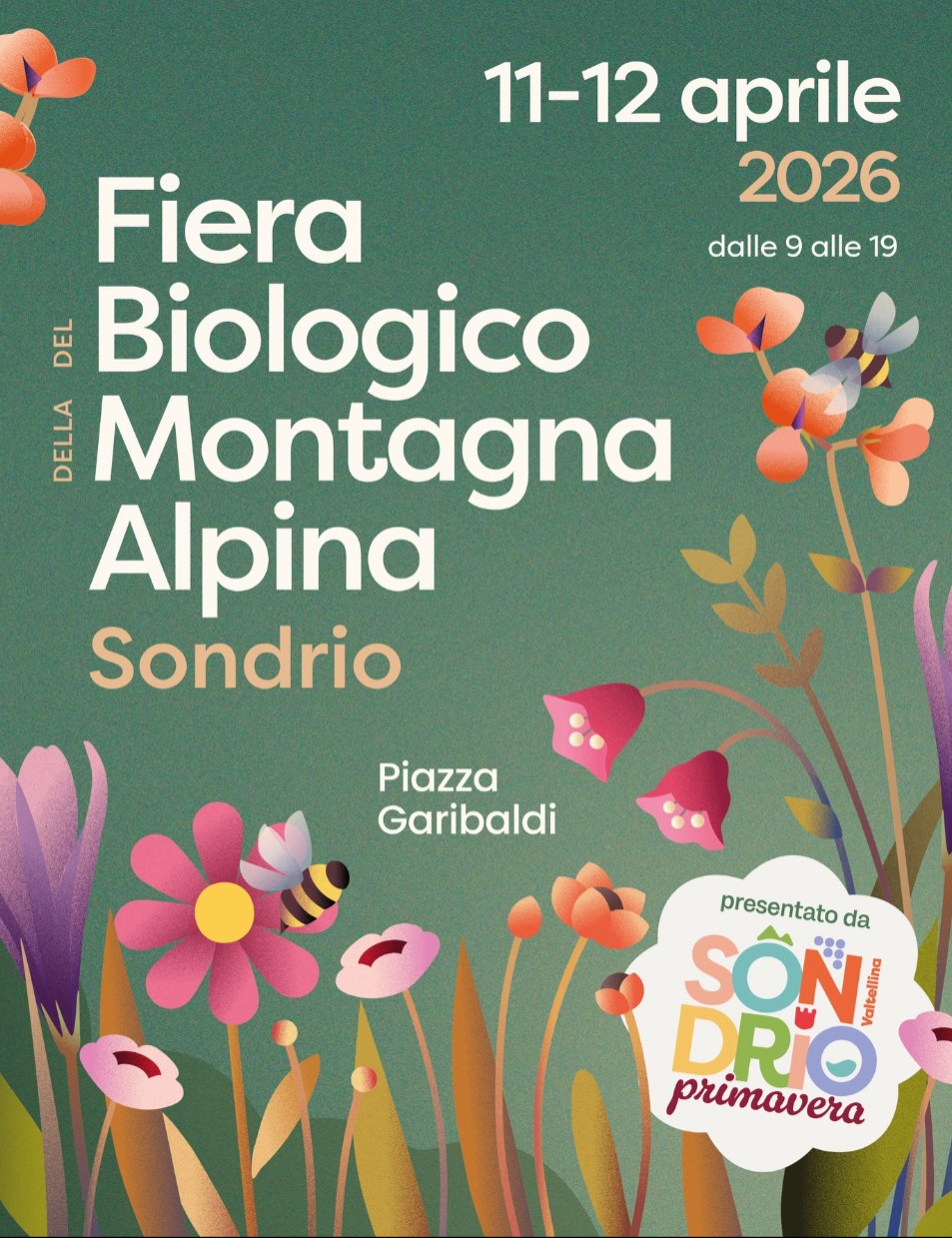 Immagine Evento Sondrio Primavera - Fiera del Biologico della Montagna Alpina | Calendario Valtellinese
