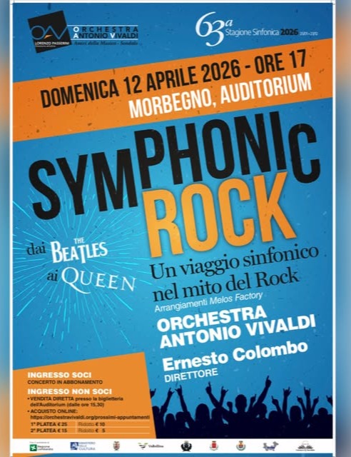 Immagine Evento Symphonic Rock | Calendario Valtellinese