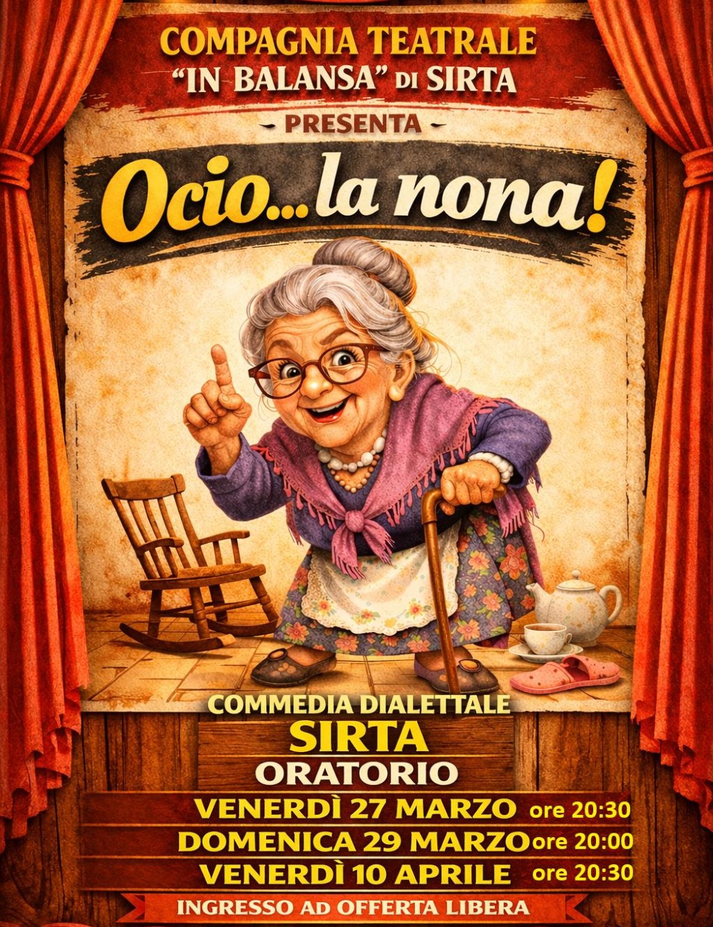 Immagine Evento Ocio... la nona! | Calendario Valtellinese