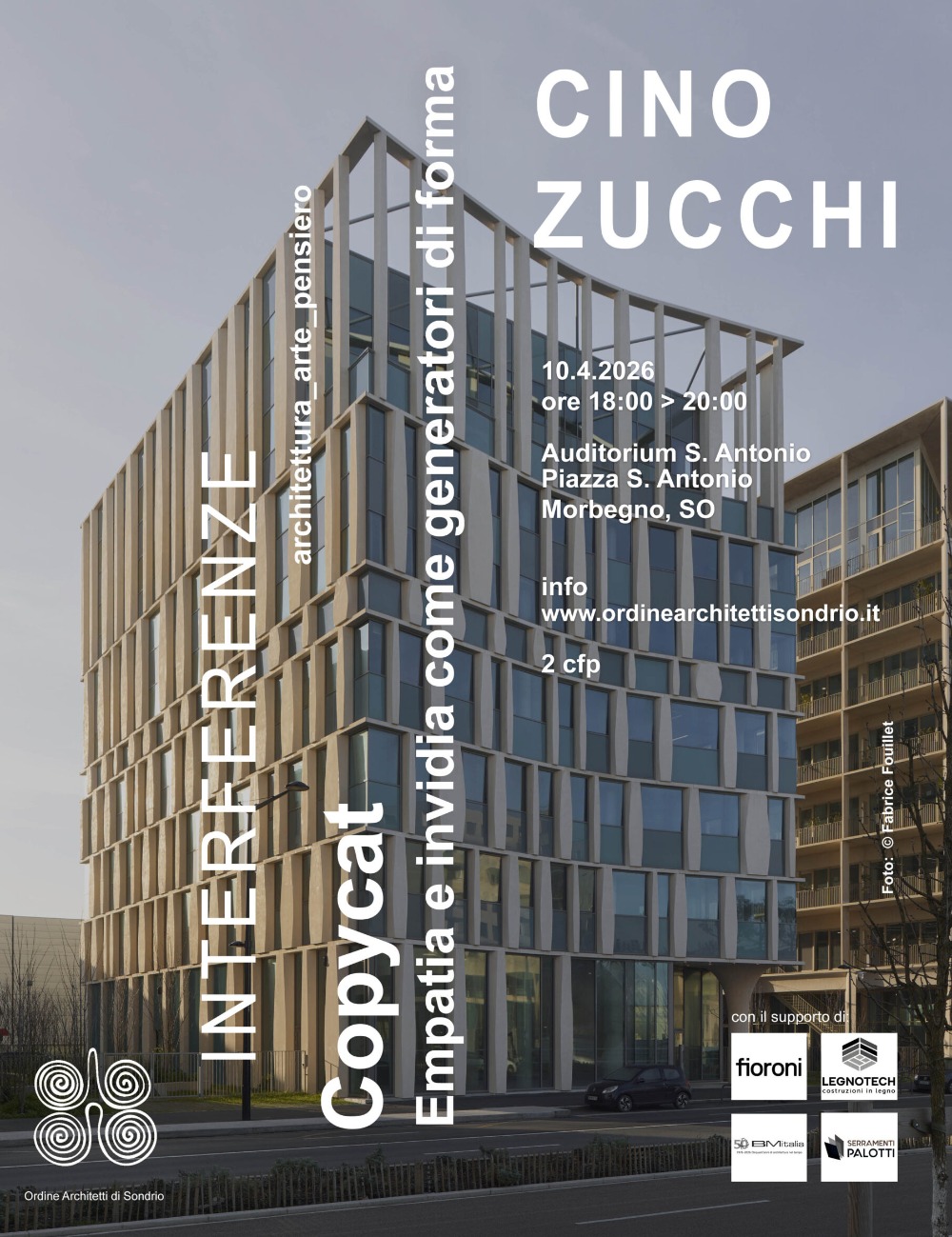 Immagine Evento Interferenze – Copycat. Empatia e invidia come generatori di forma | Calendario Valtellinese
