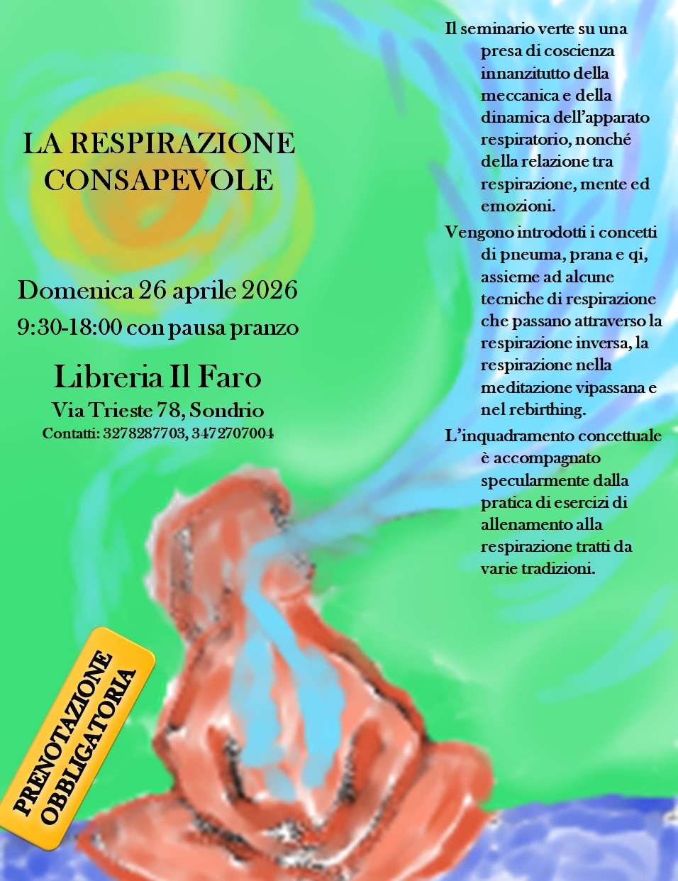 Immagine Evento La respirazione consapevole | Calendario Valtellinese