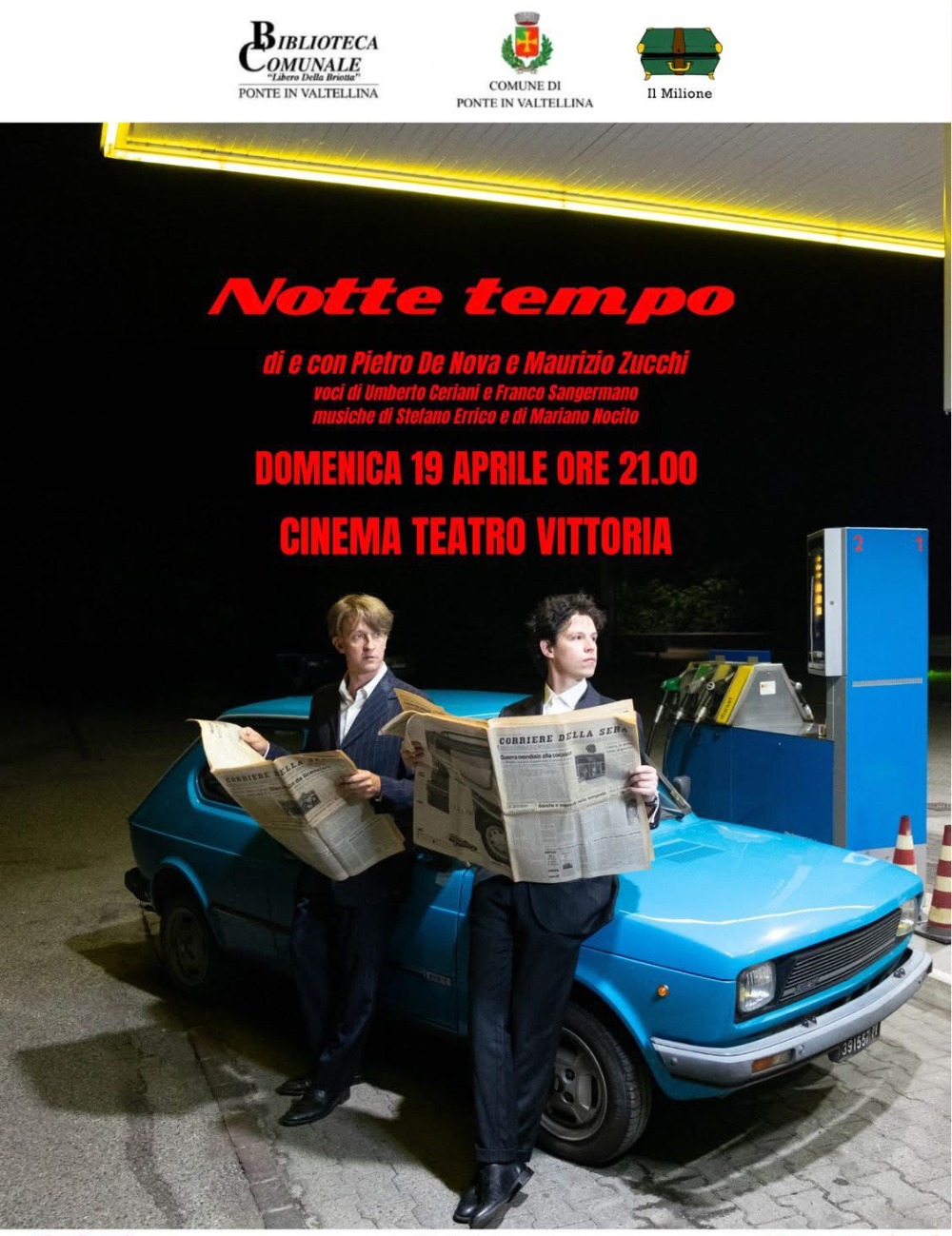 Immagine Evento Notte tempo | Calendario Valtellinese