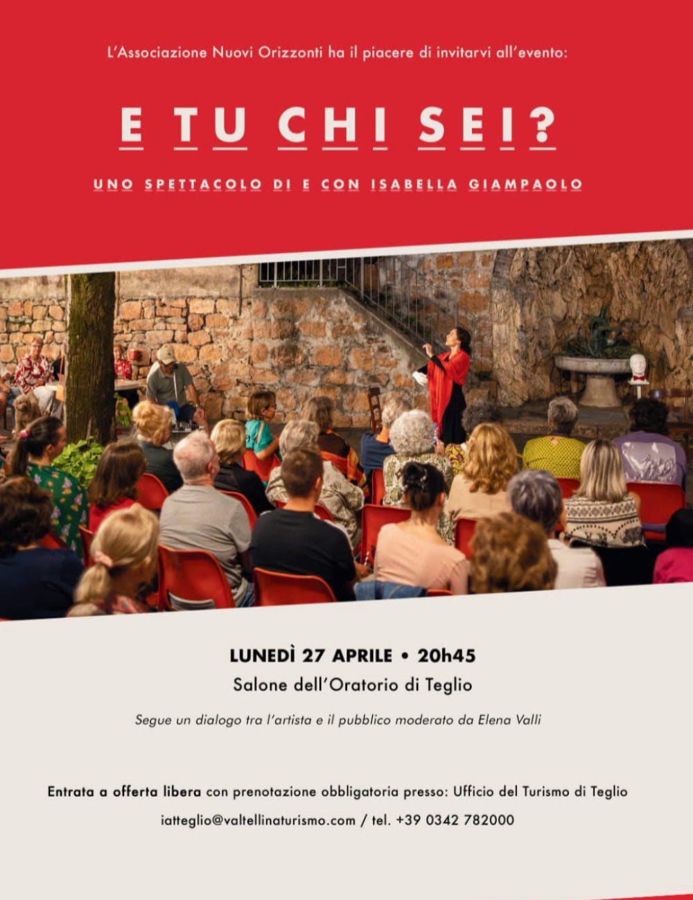 Immagine Evento E tu chi sei? | Calendario Valtellinese
