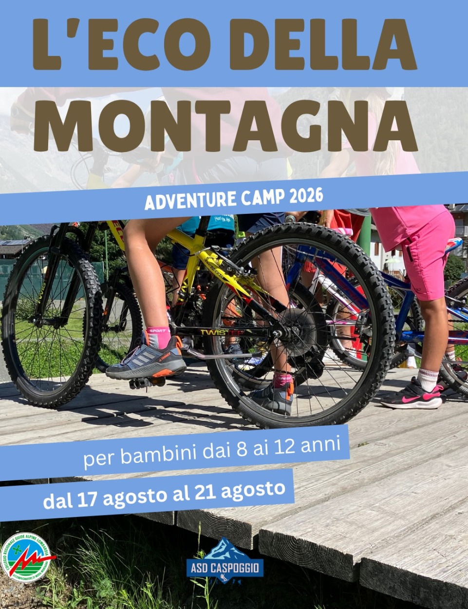 Immagine Evento L’eco della montagna – Adventure Camp 2026 | Calendario Valtellinese