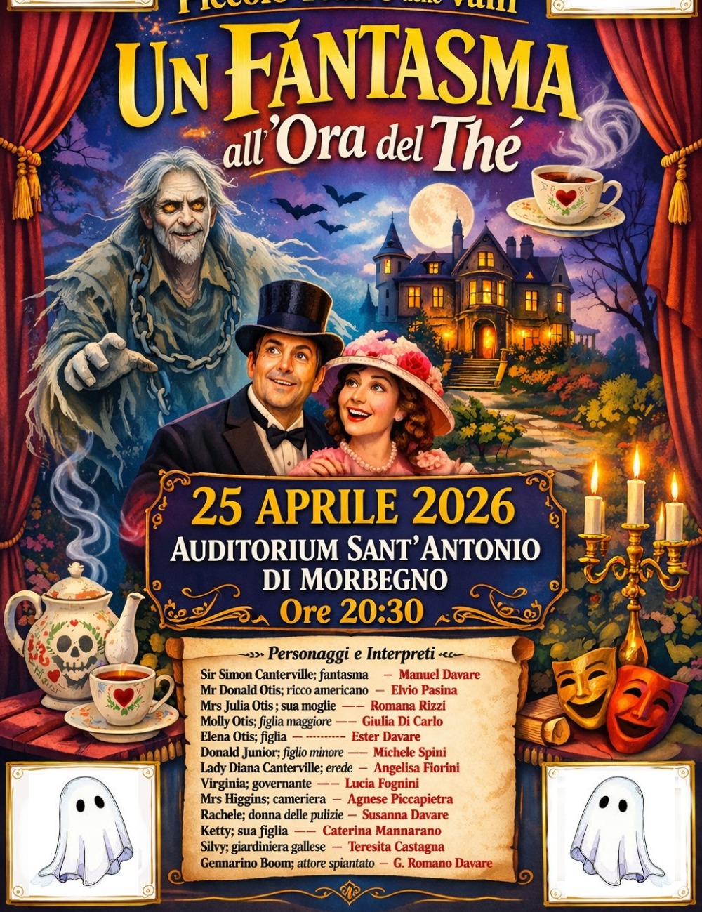 Immagine Evento Un Fantasma all’Ora del Thé | Calendario Valtellinese