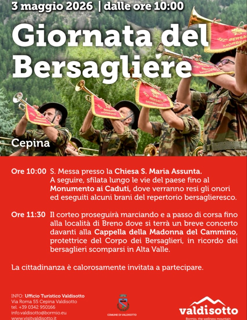 Immagine Evento Giornata del Bersagliere | Calendario Valtellinese