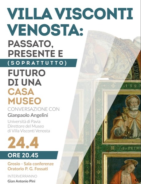 Immagine Evento Villa Visconti Venosta: passato, presente e (soprattutto) futuro di una casa museo | Calendario Valtellinese