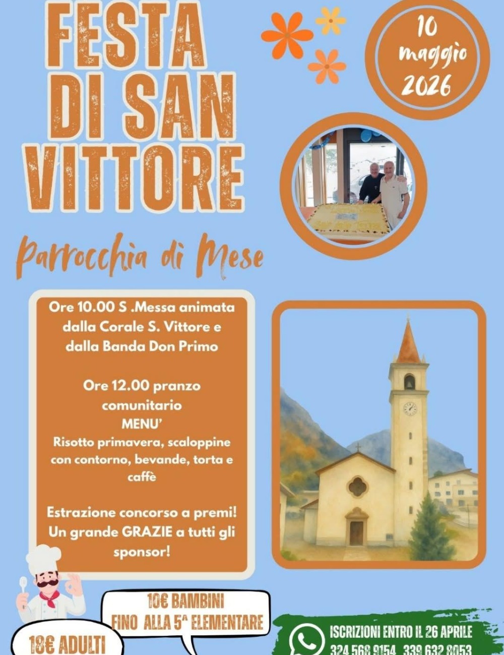 Immagine Evento Festa di San Vittore | Calendario Valtellinese