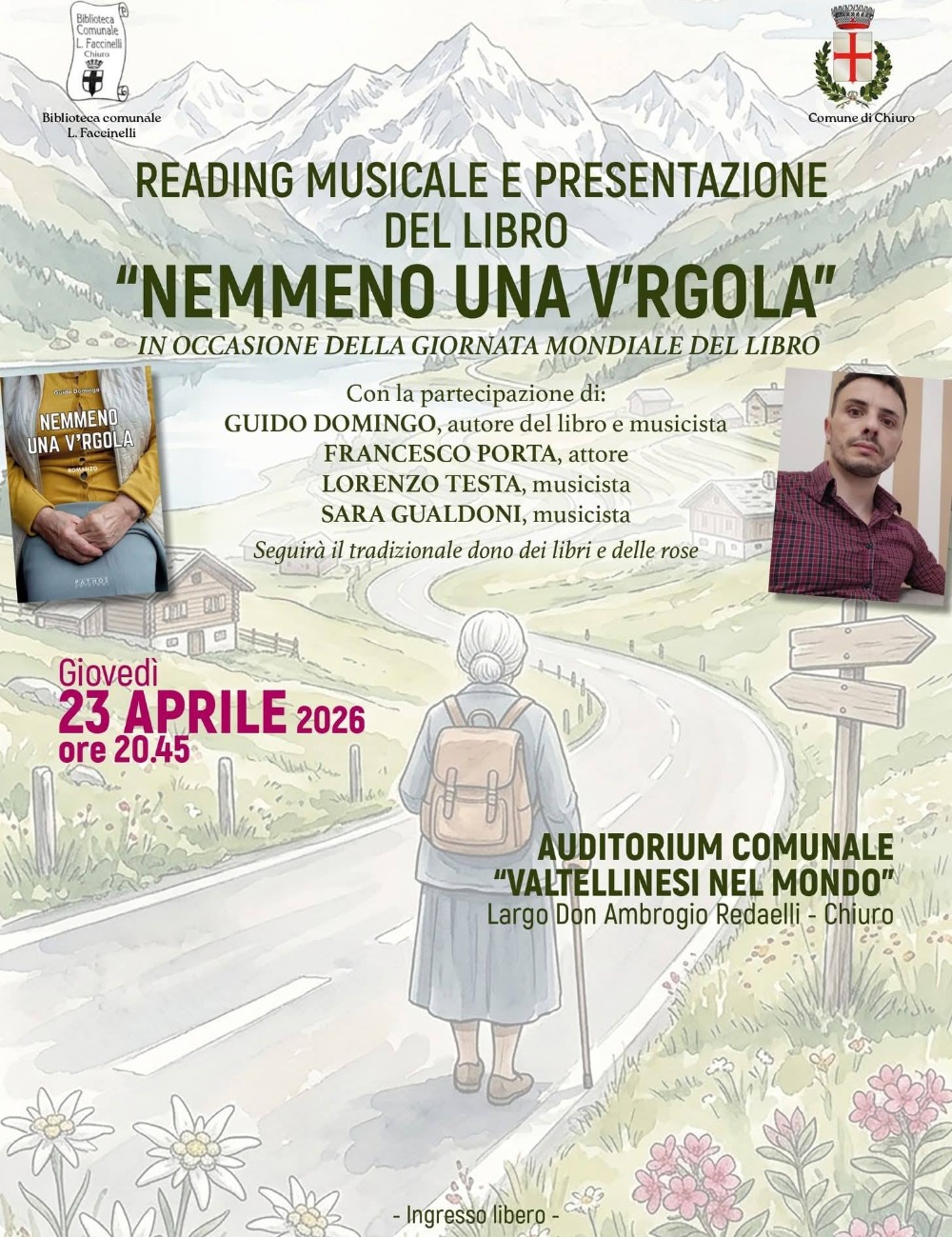 Immagine Evento Nemmeno una virgola | Calendario Valtellinese