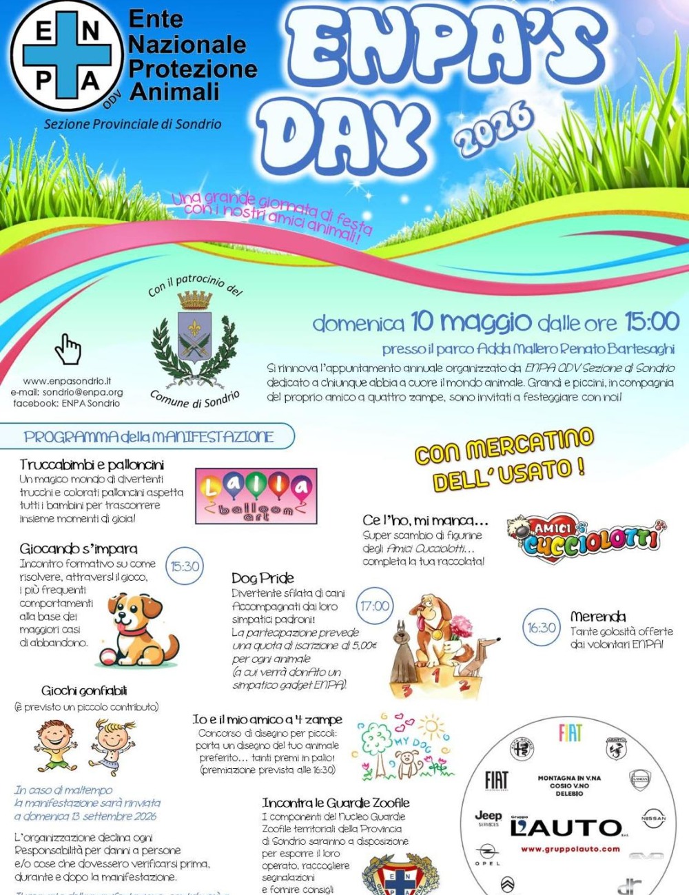 Immagine Evento Enpa's day | Calendario Valtellinese