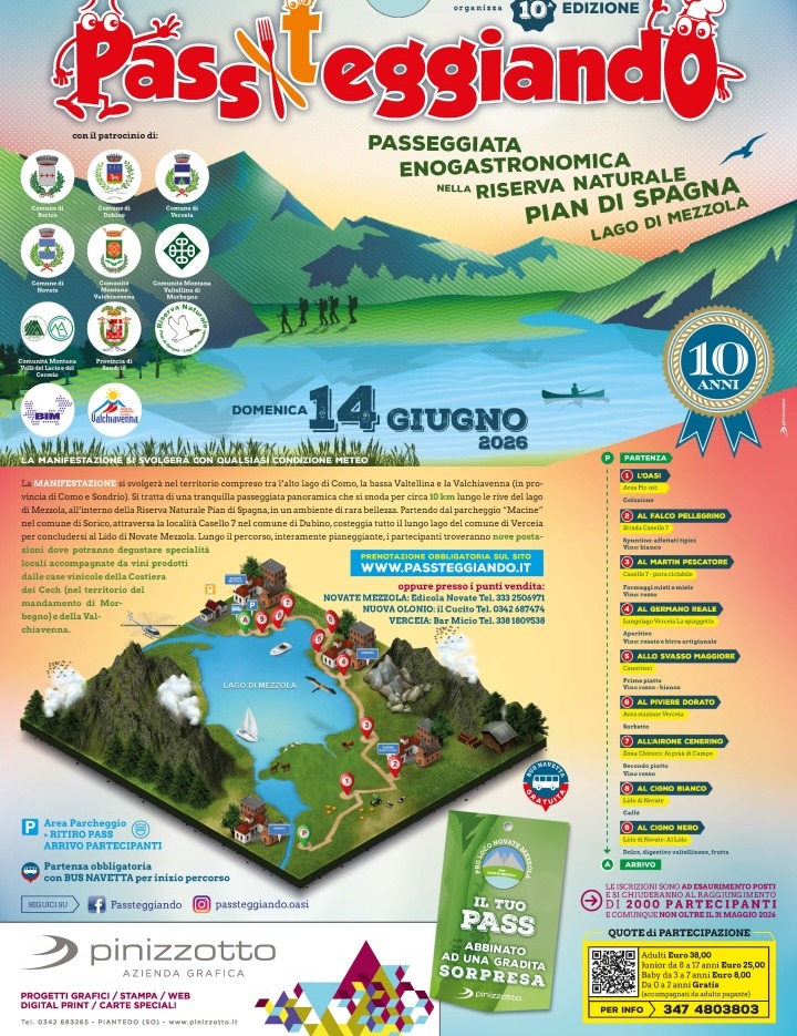Immagine Evento Passteggiando a Novate Mezzola | Calendario Valtellinese