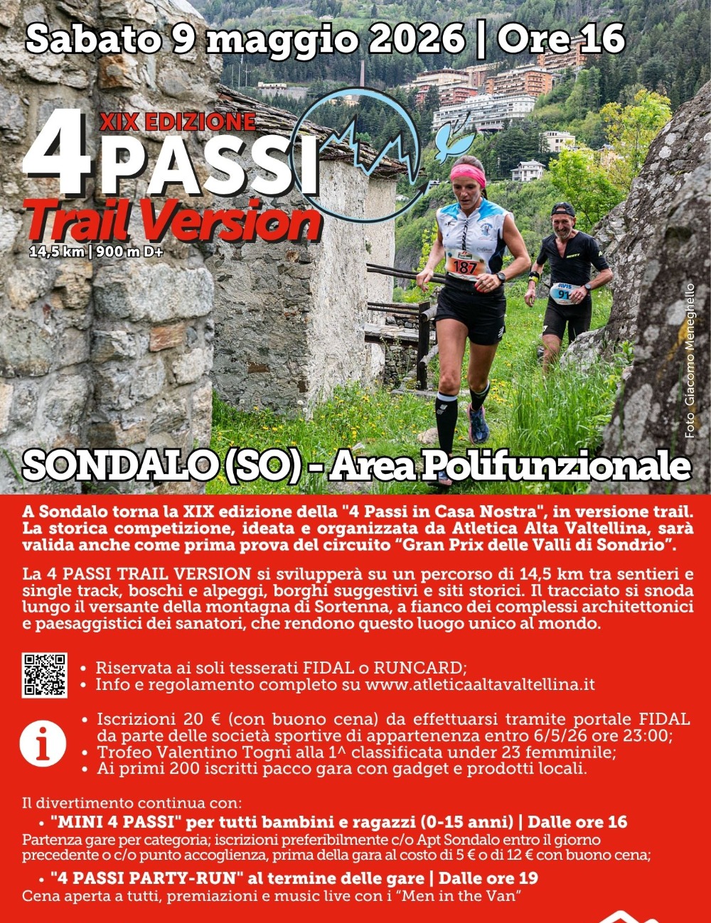Immagine Evento 4 passi Trail Version | Calendario Valtellinese