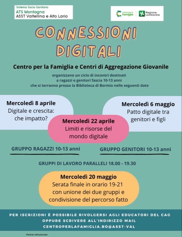 Immagine Evento Connessioni Digitali | Calendario Valtellinese