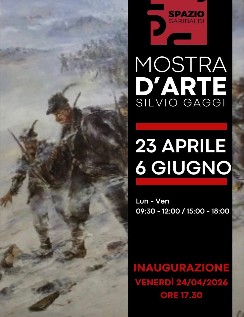 Immagine Evento Mostra d’arte Silvio Gaggi | Calendario Valtellinese