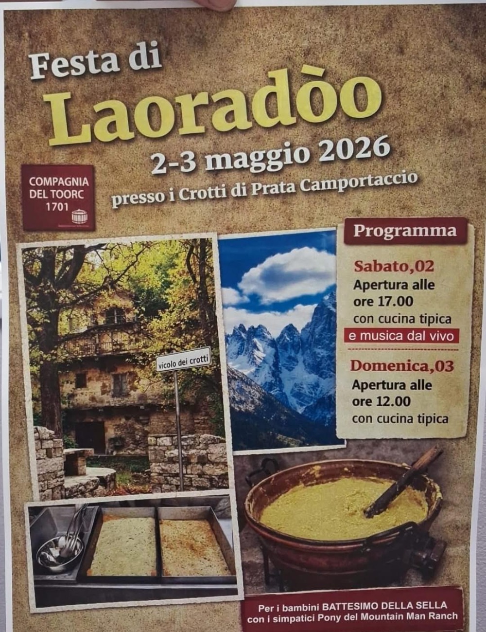 Immagine Evento Festa di Laoradòo | Calendario Valtellinese