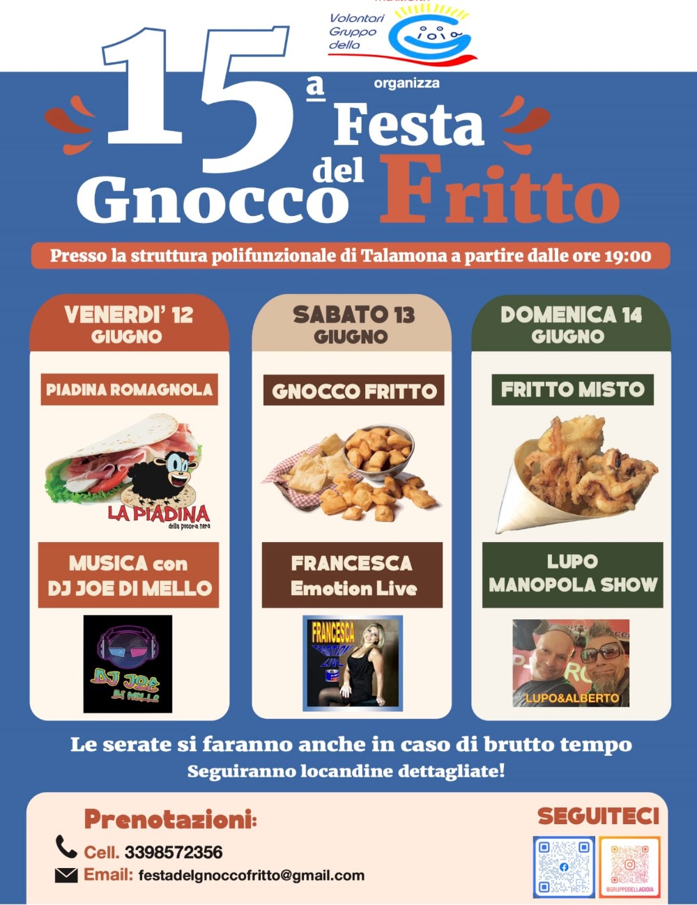 Immagine Evento Festa del Gnocco Fritto | Calendario Valtellinese