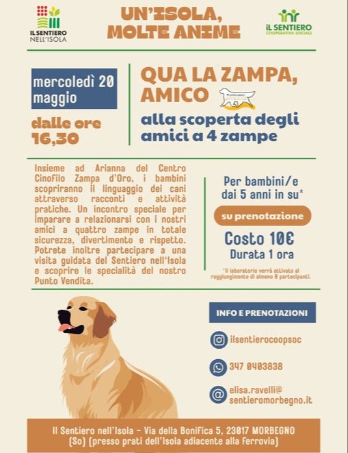 Immagine Evento Qua la zampa, amico | Calendario Valtellinese
