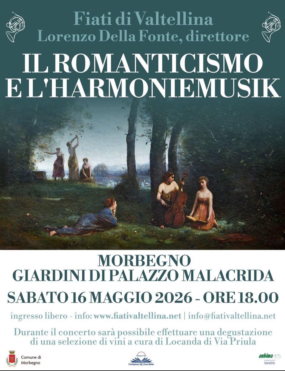 Immagine Evento Il Romanticismo e l’Harmoniemusik | Calendario Valtellinese
